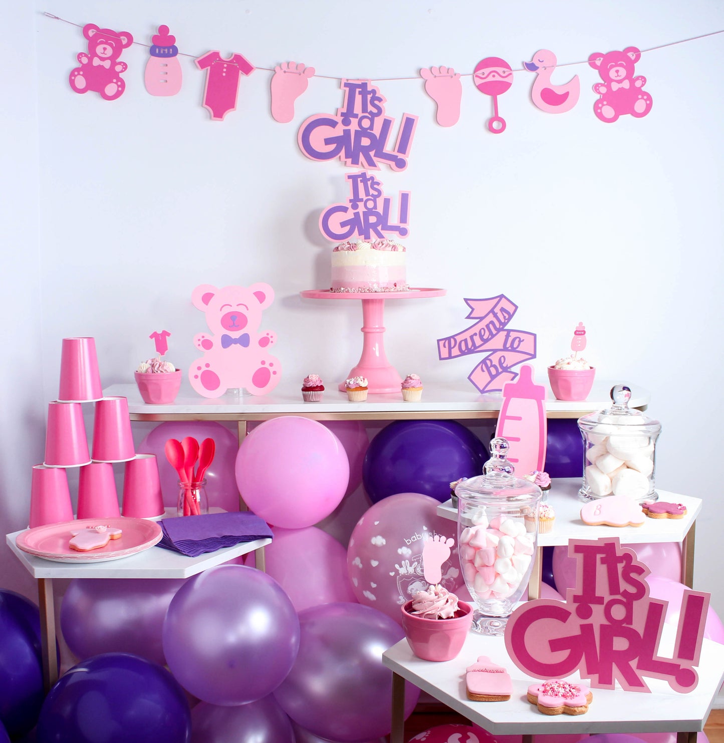 Coffret - Baby shower "fille"
