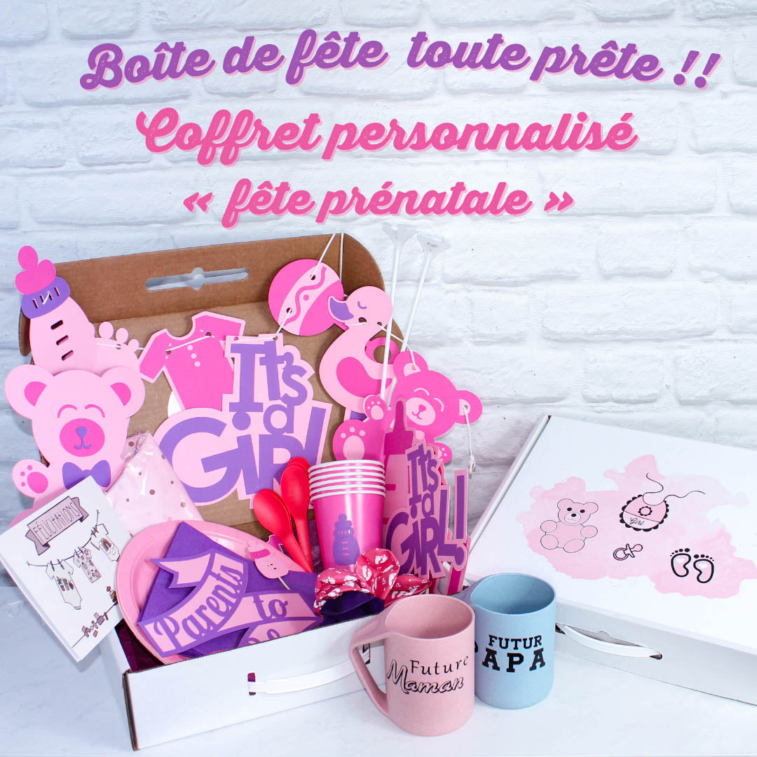 Coffret - Baby shower "fille"