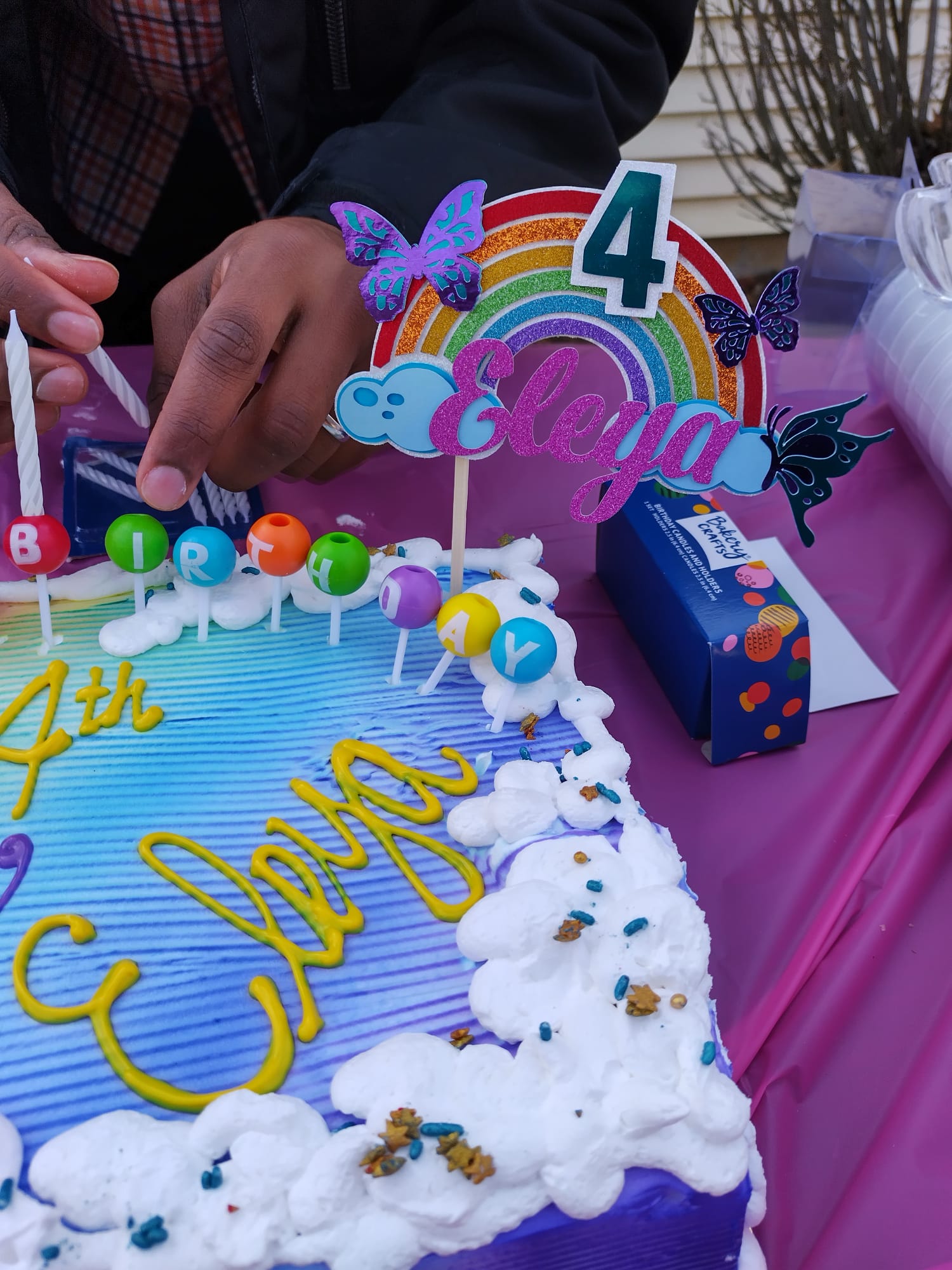 CAKE TOPPER 3D – Un an à la fois