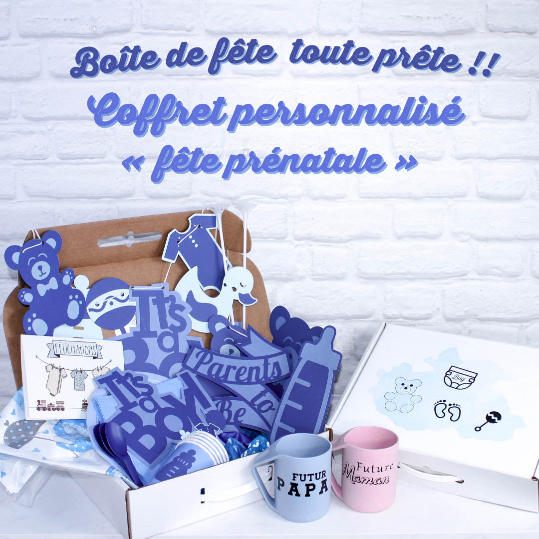 Coffret - Baby shower "garçon"