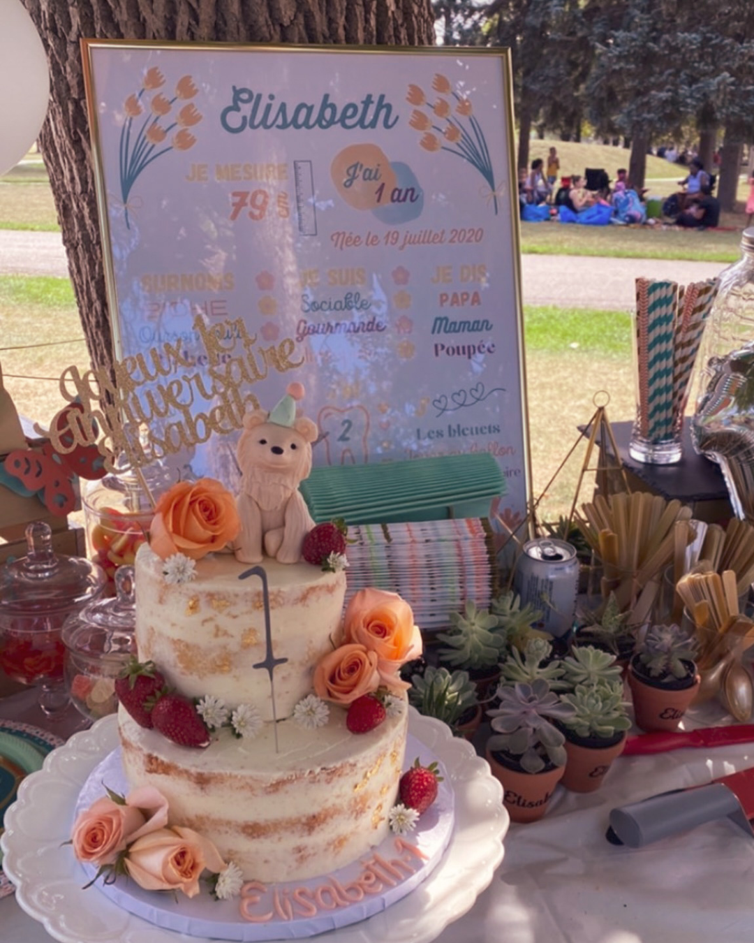 premier anniversaire - Un an a la fois